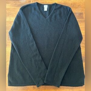 J. Jill Elegant Black Cashmere Knit Sz ST